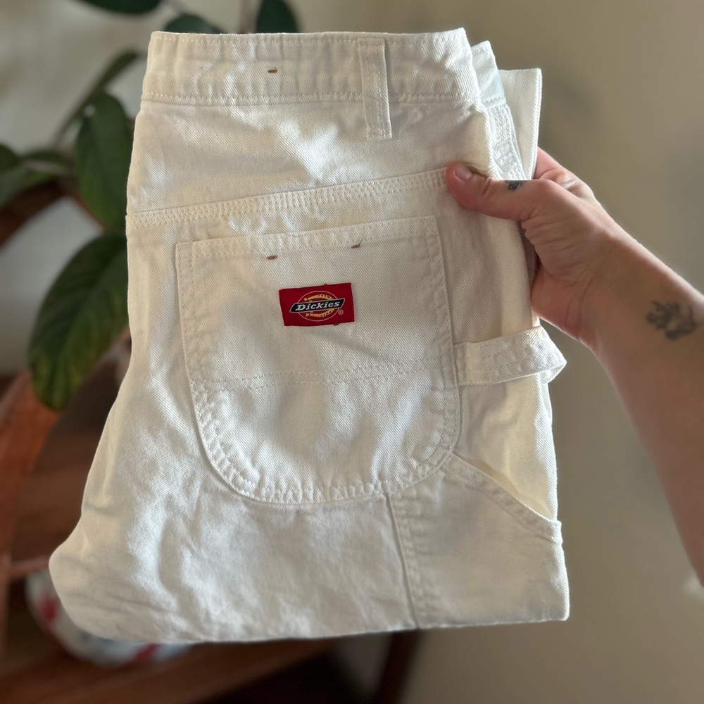 Dickies White Cargo pants
